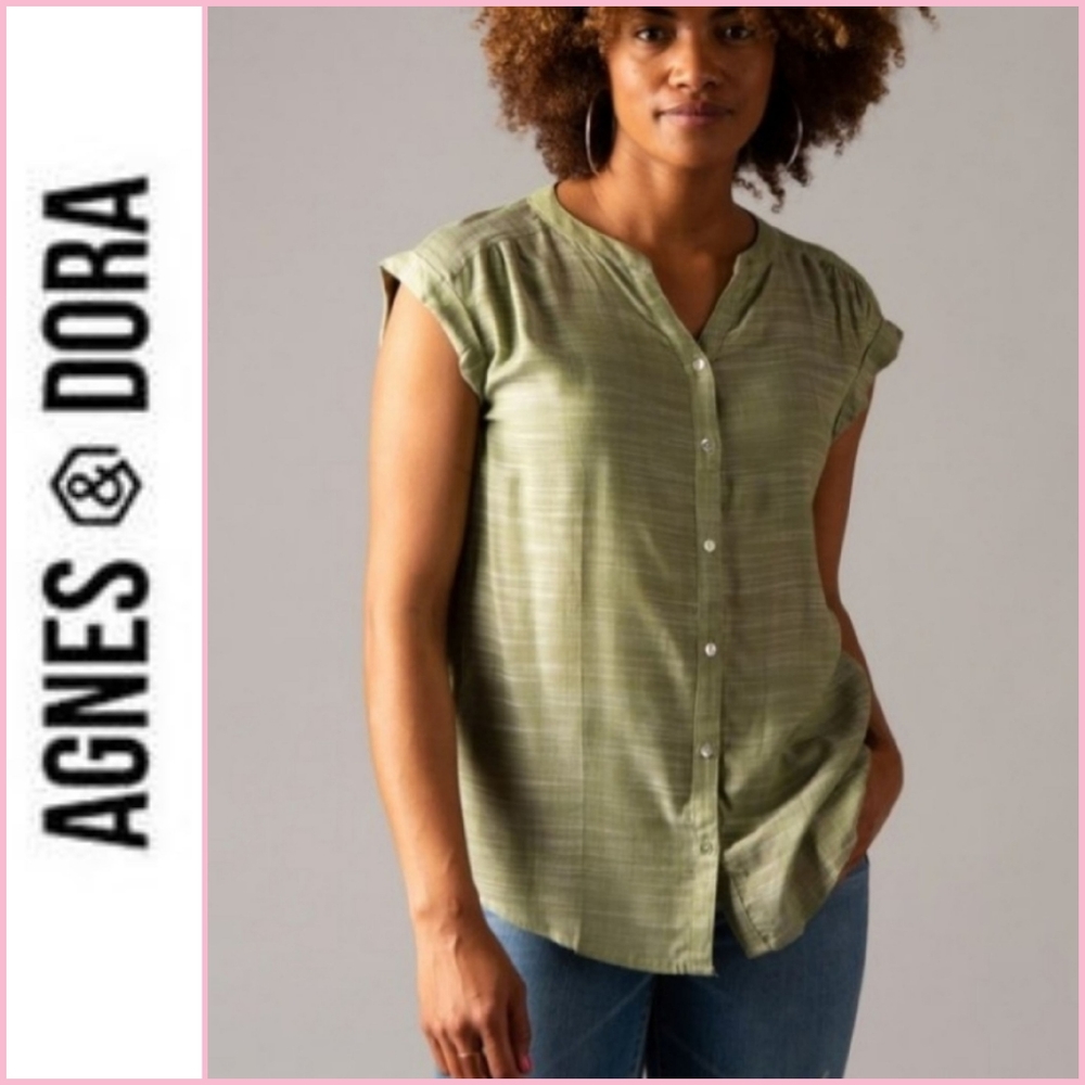 Agnes & Dora Button Down Cuff Sleeve